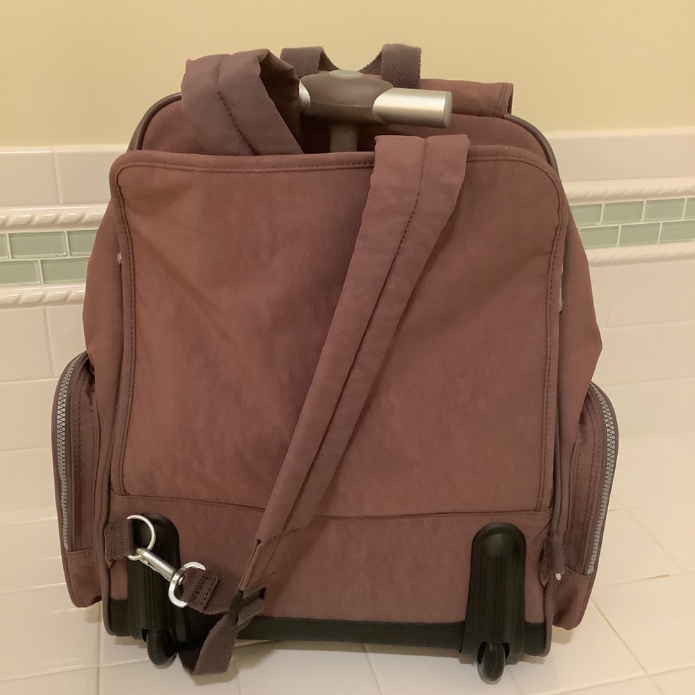 Kipling Carry-on Wheeled Suitcase Backpack - Picture 3 of 7